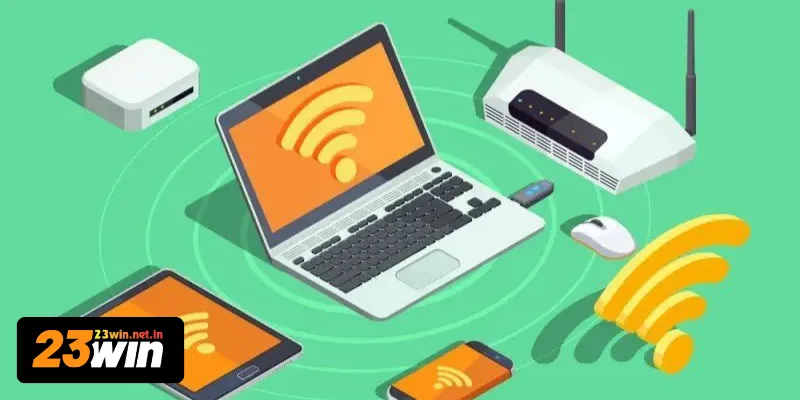 Kết nối internet không ổn định ảnh hưởng đến đăng nhập 23WIN
