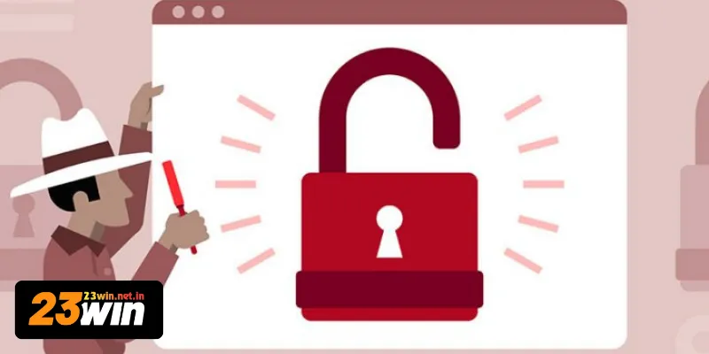 Lỗi tải app 23WIN liên quan đến vấn đề bảo mật